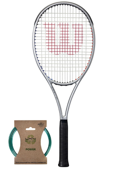 Теннисная ракетка Wilson Blade 98 16x19 V8 Laver Cup + струны