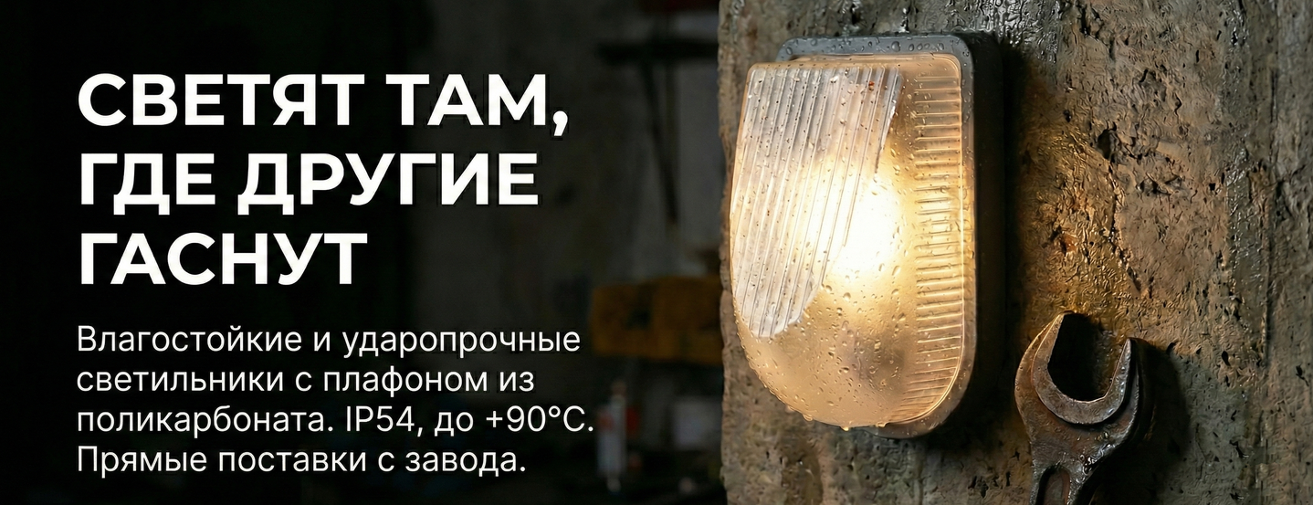 Поставьте один раз и забудьте о замене разбитых плафонов на годы