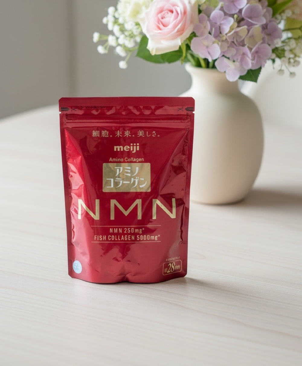Амино коллаген NMN Meiji (НА 28 ДНЕЙ), 196 Г.