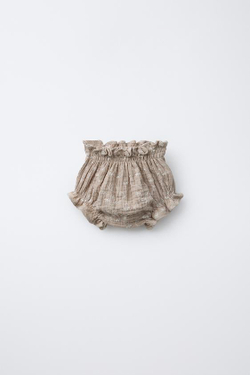 ZARA ТРУСЫ С ЦВЕТОЧНОЙ ВЫШИВКОЙ, НОРКА