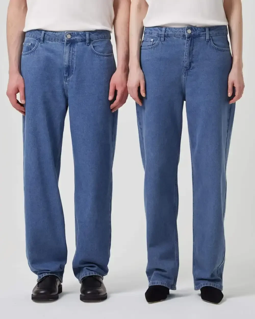 Джинсы Straight Fit синие