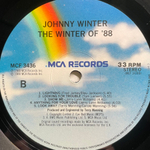 Johnny Winter ‎– The Winter Of '88 (Англия 1988г.)