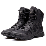 QIANGREN 3515 Training Boots Outdoor Abrasion Resistant Hiking Boots High Top Shoes