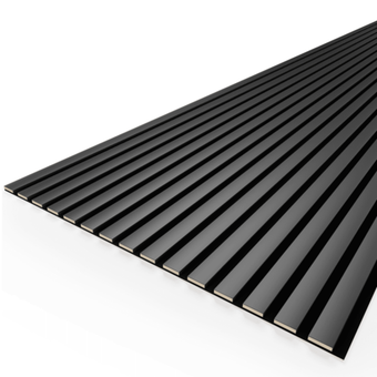 Панель Стеновая Акустическая Comfort (Комфорт), Делюкс, Black Lead (Блэк Лид), 2780х600х9 мм
