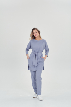 Блуза медицинская женская | Бл-365 3/4 либерти люкс