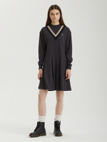 Платье V-insert Tipped