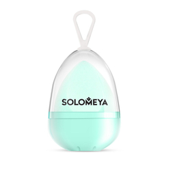 Solomeya Microfiber Velvet Sponge вельветовый косметический спонж для макияжа