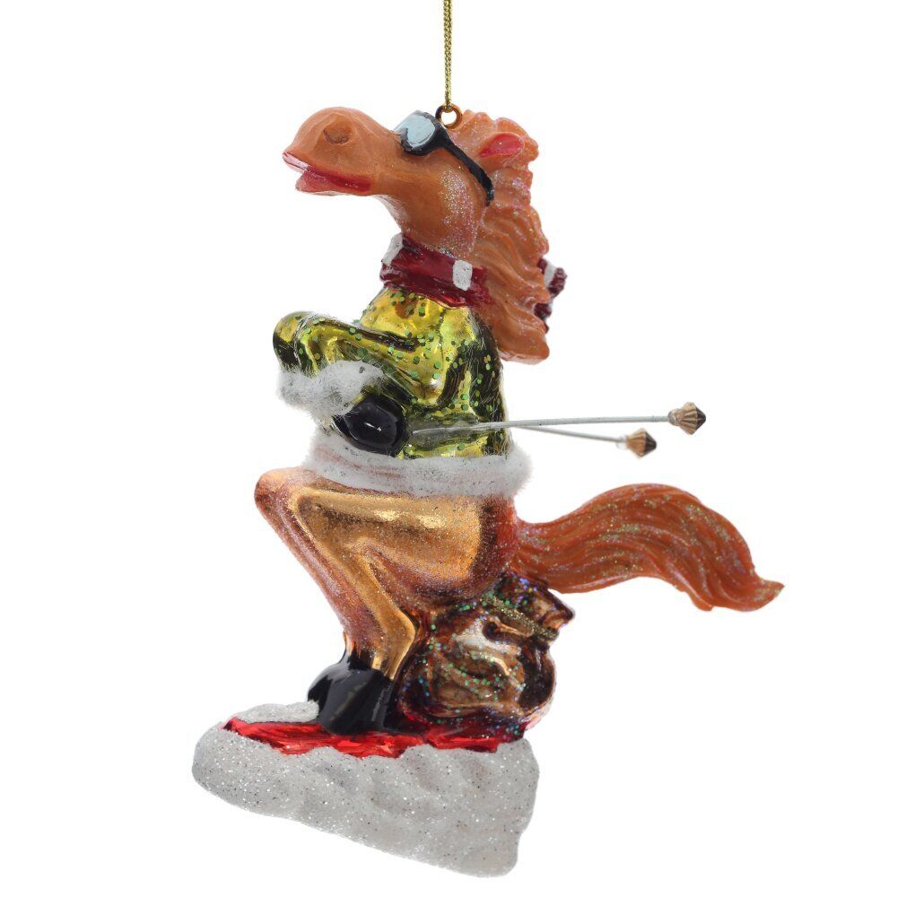 GAEM Украшение новогоднее "Лошадь", L12 W3 H13 см