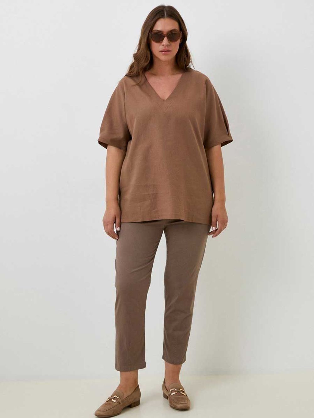 Брюки из хлопка