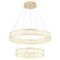 Подвесной светодиодный светильник Crystal Lux Musika SP100W Led Gold