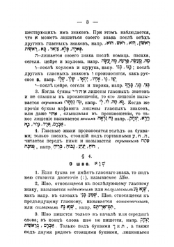 Краткая грамматика древнееврейского языка | Троцкий Моисей Исаакович