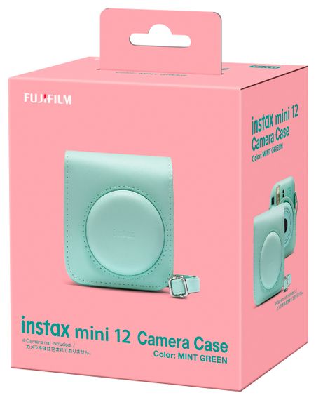İnstax fotoaparat üzlüyü \ Instant Camera Case MINI 12 CASE - MINT GREEN
