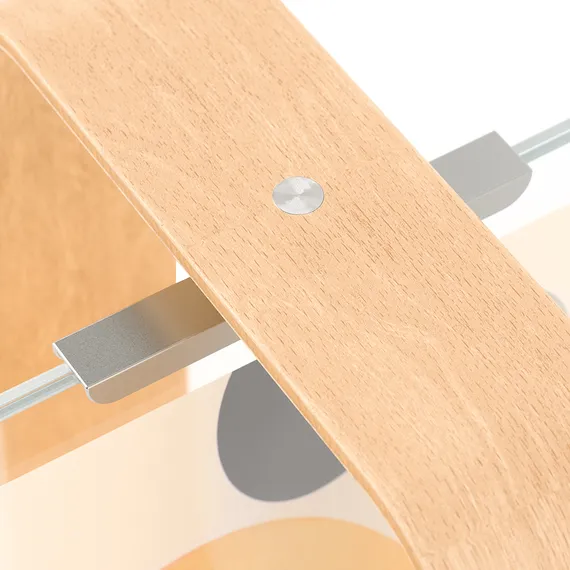 Фоторамка двусторонняя bellwood,16х22 см, натуральное дерево