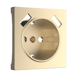Накладка для розетки USB (шампань)