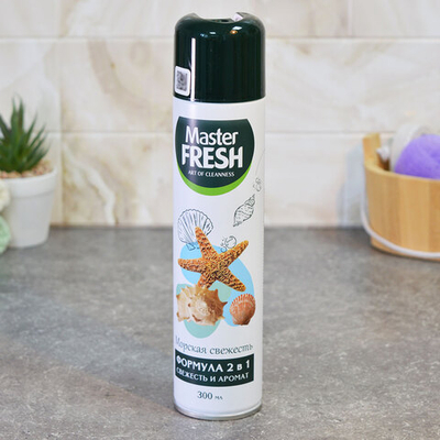 Освежитель воздуха Морская свежесть 300мл, Master FRESH