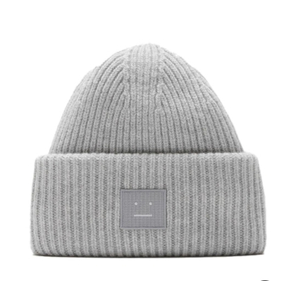 Шапка Acne Studios серая