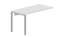 стол Strike 1380х680х750мм (меламиновый аутлет) - приставной элемент