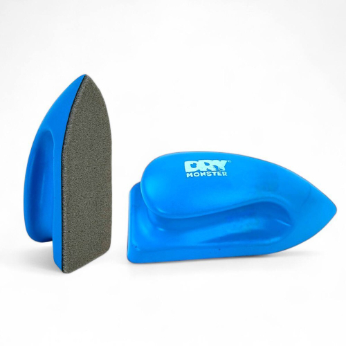 (Dry Monster) ЩЕТКА в форме утюжка 55*118, цвет СИНИЙ