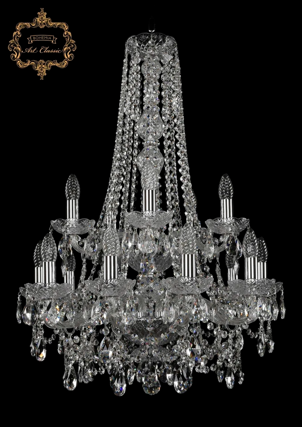 Подвесная люстра Art Classic 11.25 11.25.10+5.200.2d.h-84.Cr.Sp