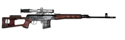 Макет снайперской винтовки Драгунова ММГ СВД в дереве