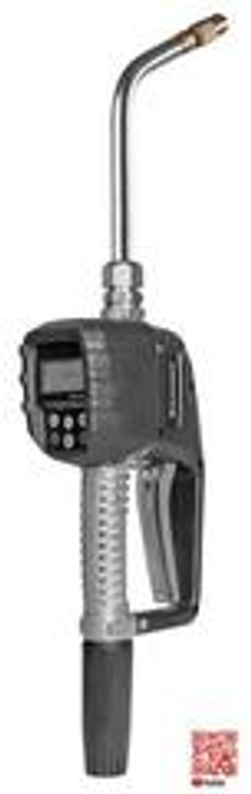 Пистолет для масла с электронным счетчиком с предустановкой - жесткий носик