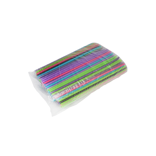 Трубочка с изгибом 5х240 цветн AVIORA 250 шт/46