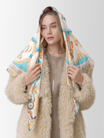 Платок «Императорский дом России» 100% шёлк