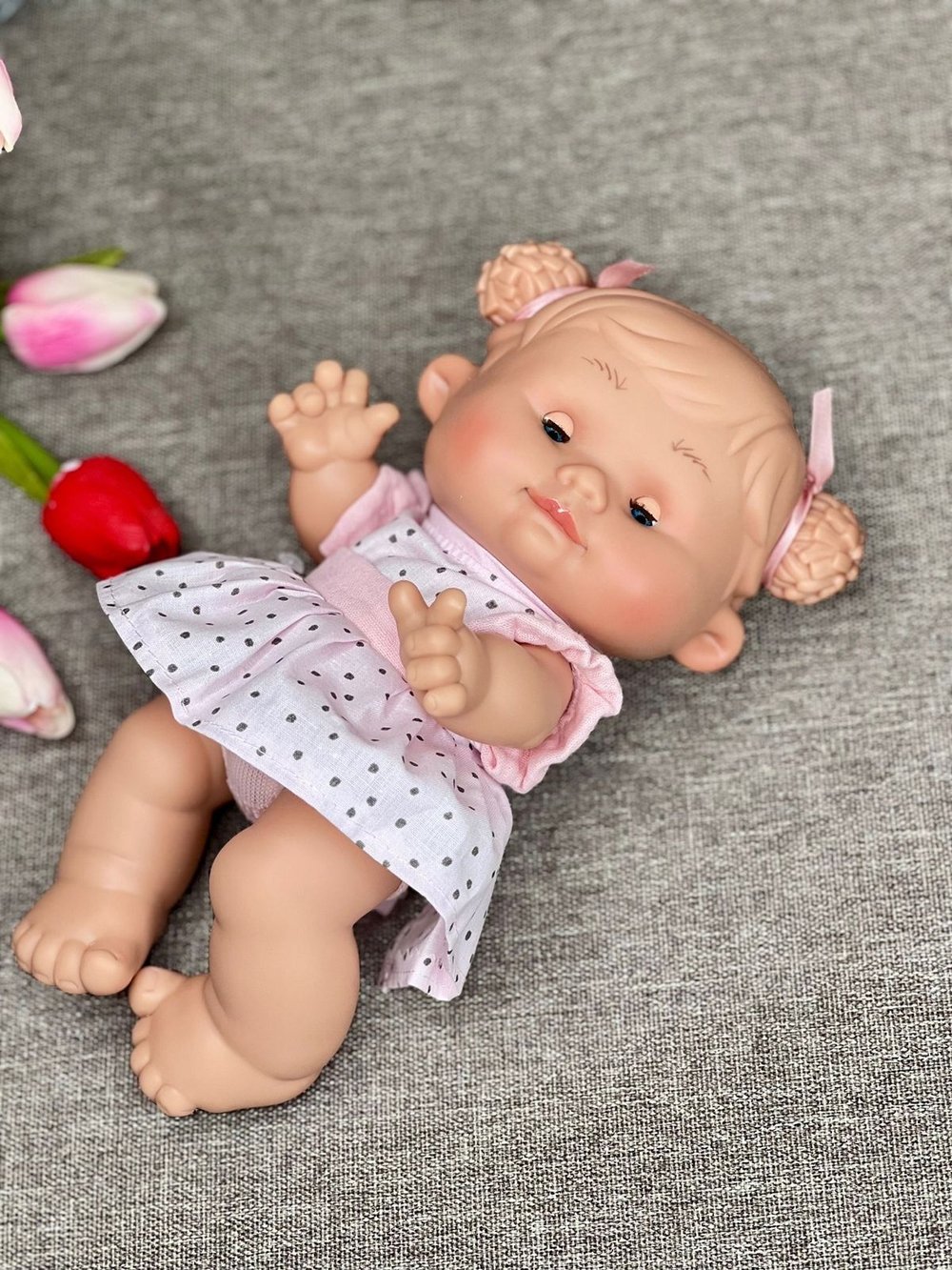 Пупс Nines 26см PEPOTE с закрыв.глазками (N814K2)