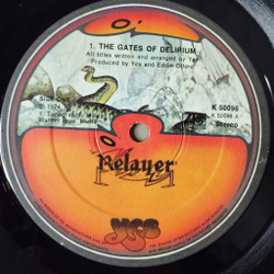 Винтажная виниловая пластинка LP Yes Relayer (UK 1974) Sound Chaser