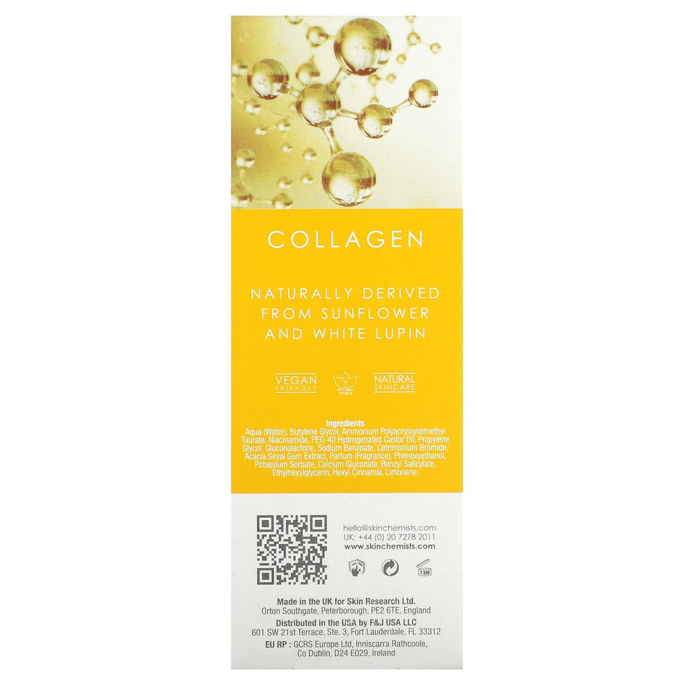 skinChemists, Youth Series, сыворотка для лица с 2% коллагеном, 30 мл (1,01 жидк. унц.)