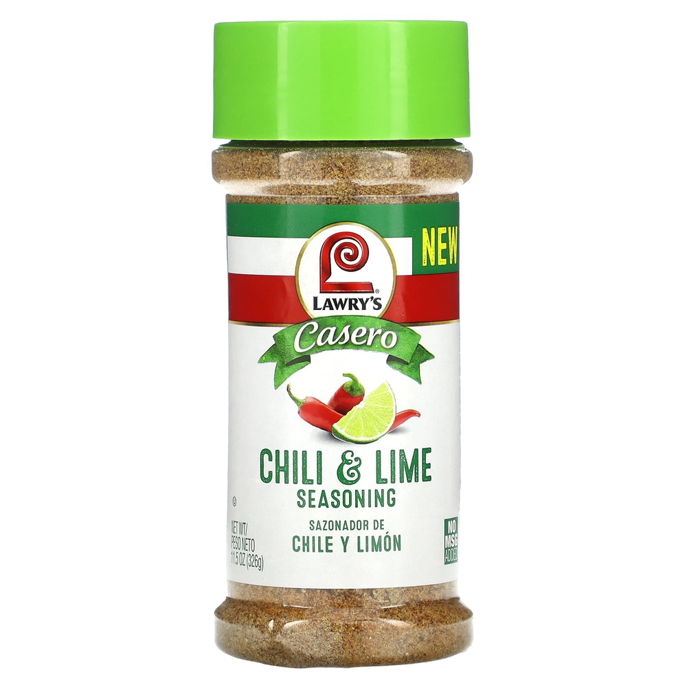 Lawry's, Casero, приправа чили и лайм, 326 г (11,5 унции)