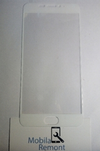 Защитное стекло "С рамкой" для Meizu MX6 Белое