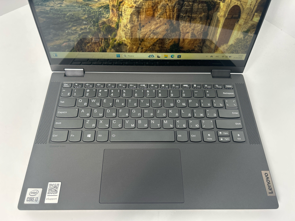 Ноутбук-трансформер Lenovo IdeaPad Flex 5 14IIL05 (81X100QNRU) 14"/Intel Core i3 1005G1/RAM 8GB/SSD 512GB/Intel UHD Graphics/1920*1080/IPS/Windows 11/Подсветка кл-ры: LED/Серый. Состояние: B1