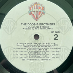 Виниловая пластинка The Doobie Brothers – Toulouse Street