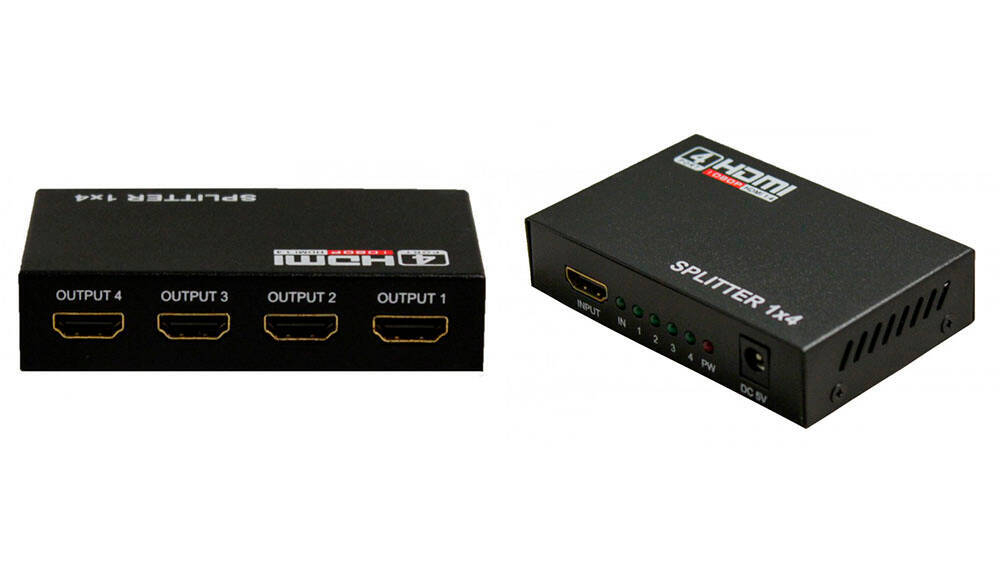HDMI сплиттер 4в1