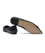 Кожаные балетки TWINSET - черный(242TCP134)