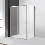 Душевой уголок Cezares MOLVENO-AH-11-150/90-P-Cr, 150х90х195, профиль хром, стекло Punto матовое