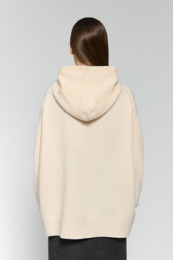 Худи  из объемной шерсти