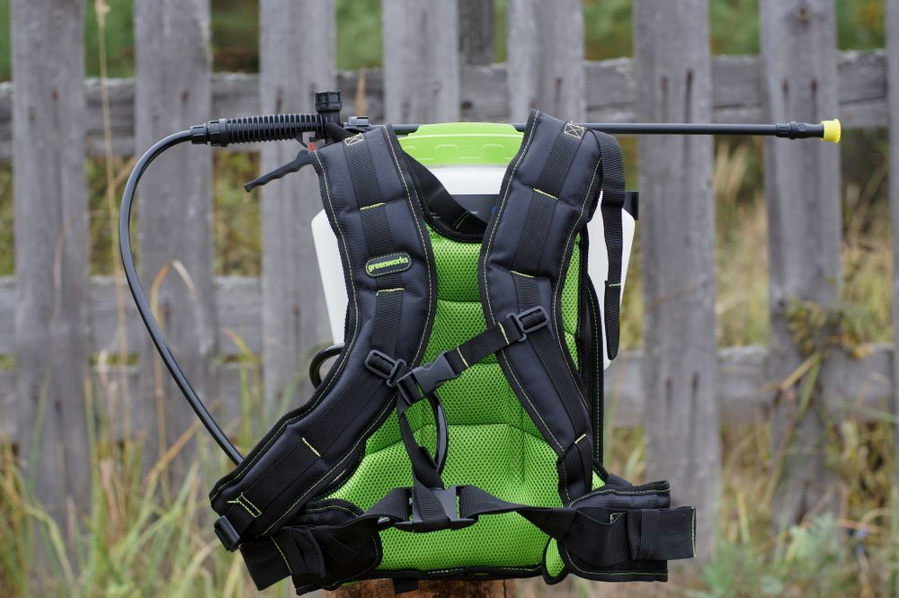 Садовый опрыскиватель аккумуляторный Greenworks GW-BPS60 Арт.5300107, 60V без АКБ и ЗУ