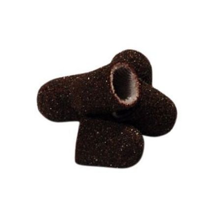 Колпачок песочный коричневый, 7,0 мм, 80грит, 5 шт.