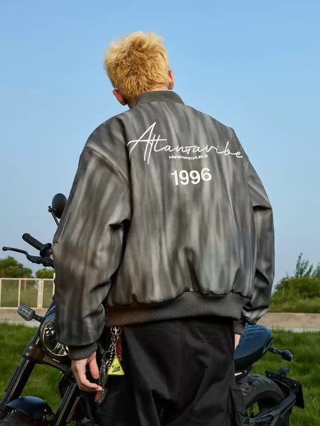 Бомбер HARSHandCRUEL "Color Diffusion" MA-1 Bomber Jacket