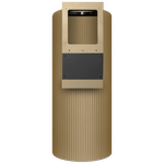 Кухонная вытяжка MAUNFELD EDELWEISS 39 WALL золотой