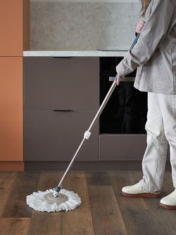 Швабра с ведром и центрифугой Cleanup, 7 л.