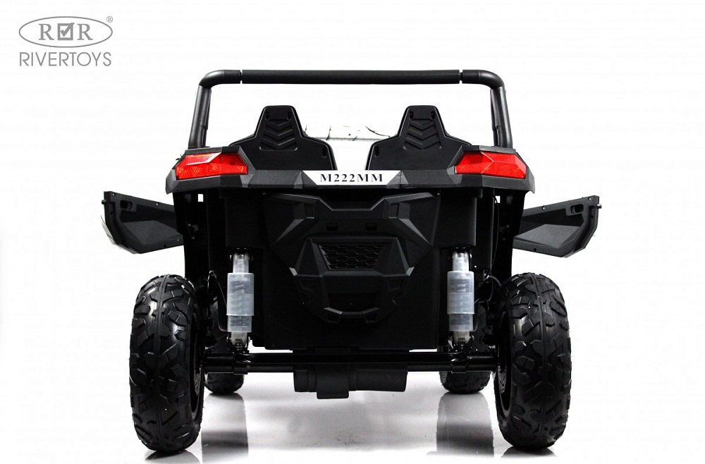 Детский электромобиль RiverToys M222MM белый