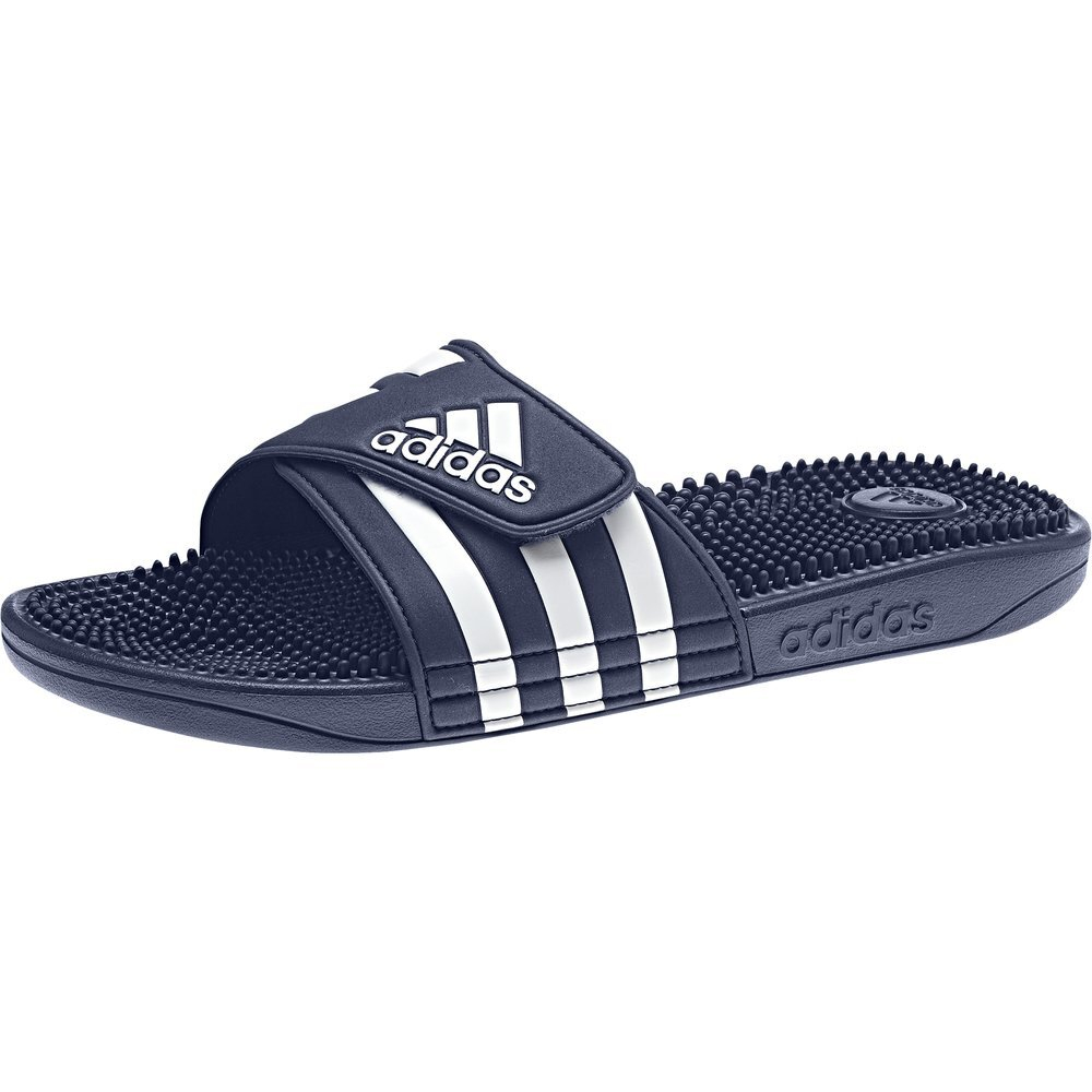 Мужские шлепанцы adidas Adissage M Сине-Белые