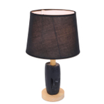 8209/1T MODERNI LN26 490 черный, керамика/текстиль Настольная лампа Е27 1*60W 220V VISIONA