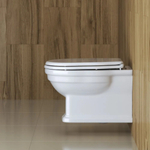 Унитаз подвесной безободковый с сиденьем BelBagno BOHEME BB115CH + BB115SC