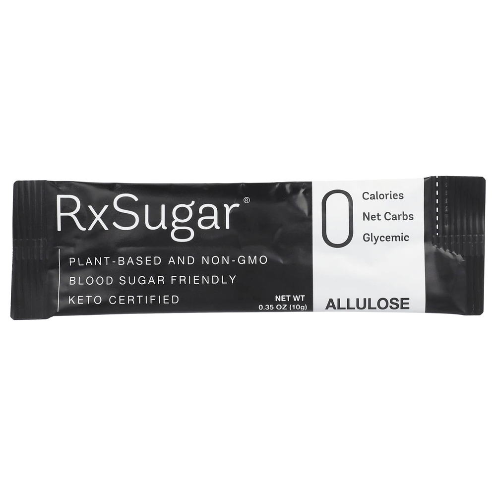 RxSugar, Аллулоза, 30 пакетиков по 10 г (0,35 унции)