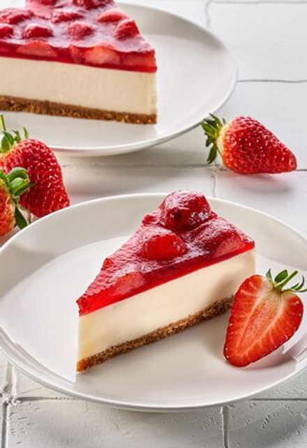 Чизкейк с клубникой / с вишней 1600гр/12порц