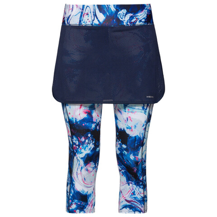 Теннисная юбка Head Samsh 3/4 Tights Skort W - dark blue